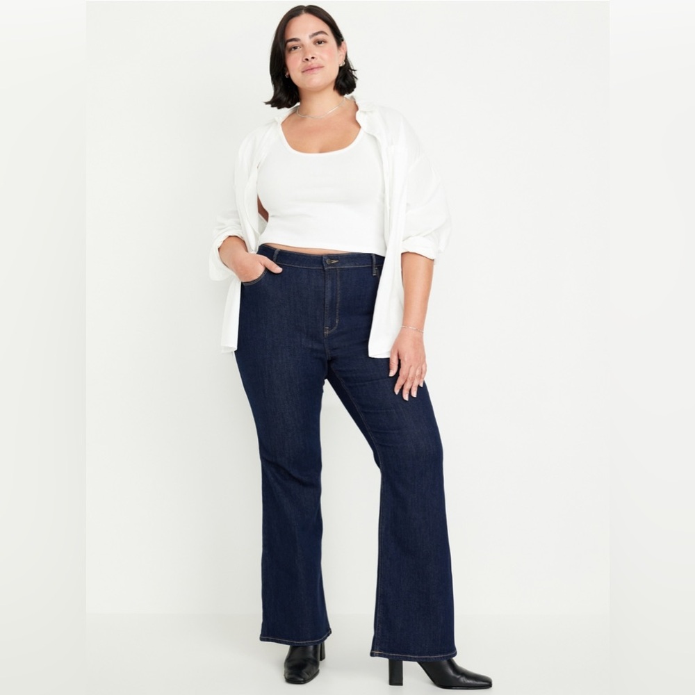 Old Navy‎ Women's High-Wais ted Wow Flare Jeans